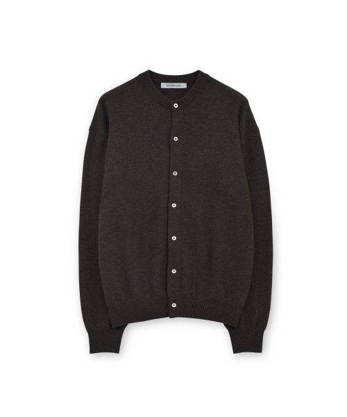 Round Cardigan, Brown