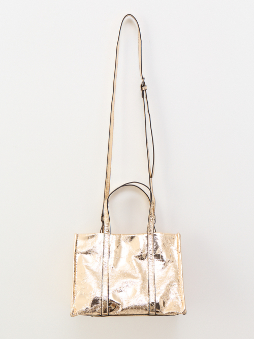 PLANET SHOPPER BAG GOLD