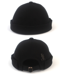 유니버셜 케미스트리(UNIVERSAL CHEMISTRY) Cotton Black Watch Cap 와치캡