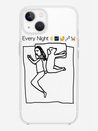 애프터눈라이브(AFTERNOONLIVE) Every Night Iphone Case (Black)