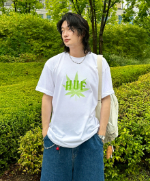 LEAF ARCH LOGO TEE [WHITE]