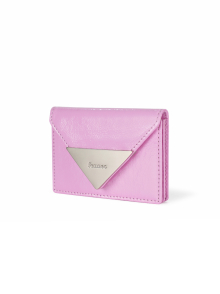 CRINKLE TRIANGLE ACCORDION POCKET D - COOL PINK
