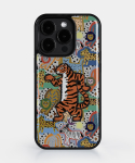 기키(GEEKY) [에폭시/글로시 범퍼케이스] Funny Tigers Jungle Adventures 아이폰 갤럭시 폰케이스