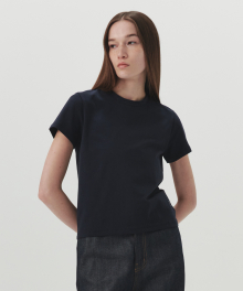 Stable Cotton T-shirt - Navy