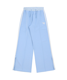 W TRACK WIDE PANTS [SKY BLUE]