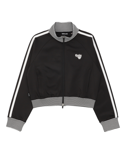 W TRACK CROP zip-up [черный]