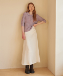 코르카(CORCA) Setin Long Skirt Ivory