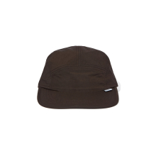 NYLON 5PANEL CAMP CAP-BROWN