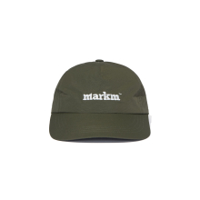 BASIC LOGO NYLON BALL CAP-KHAKI