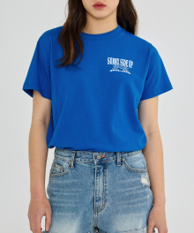 우먼스 써니사이드업 티셔츠(블루)