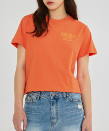 우먼스 써니사이드업 티셔츠(오렌지)