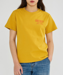 우먼스 써니사이드업 티셔츠(머스타드)