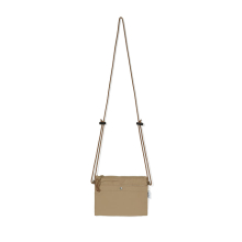 NYLON MINI SACOCHE-BEIGE