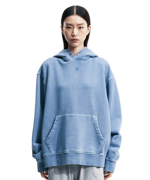 MUSINSA | LOCKHEED MARTIN GARMENT DYED HOODIE PULL (BLUE)