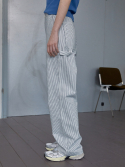 브렌다브렌든 서울(BRENDA BRENDEN SEOUL) stripe work pants - ivory