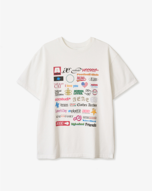 에이이에이이(AEAE) STICKER T-SHIRTS [WHITE] - 사이즈 & 후기 | 무신사