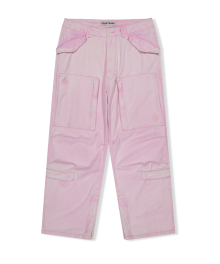 Bleached Aviator Pants Baby Pink