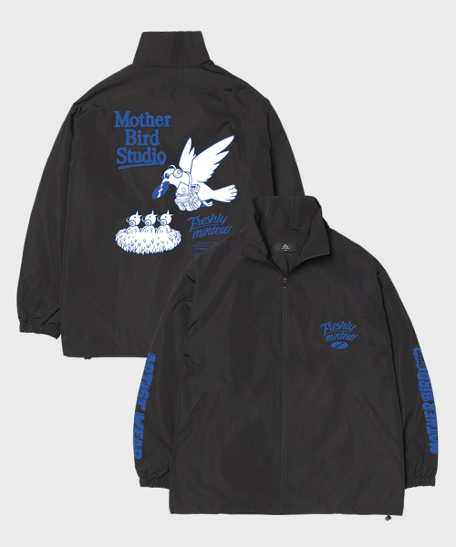 ATW x Motherbird виндбрейкер Presleyminted