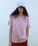 오아이오아이컬렉션(OIOICOLLECTION) 아뜰리에 피그먼트 티셔츠 핑크
