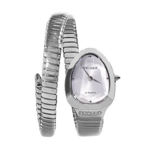 Geiger Watch MUSINSA | GEIGER GE1265WS Women's Cut Glass Steak Metal Watch