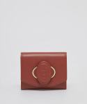 아카이브앱크(ARCHIVEPKE) Oval wallet(Red clay)_OVADX24002CHC