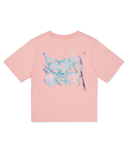 Tシャツ・カットソー BROWNBREATH TAG TEE INDY PINK BKMMSTB01IP TAG RB TEE - BLACK - Brownbreath Online Store