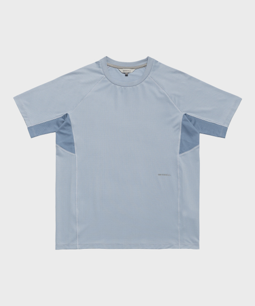 [MEN] Футболка Trail Mesh Patch LIGHT BLUE