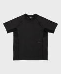 머렐(MERRELL) [MEN] 트레일 메쉬패치 반팔 티셔츠 BLACK