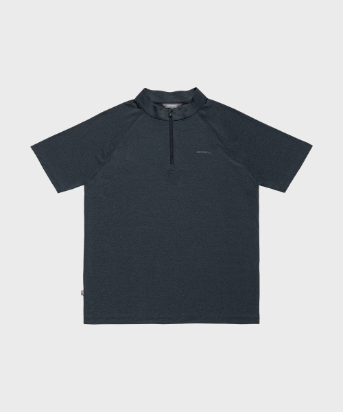 [MEN] Футболка Hike Stretch на молнии NAVY