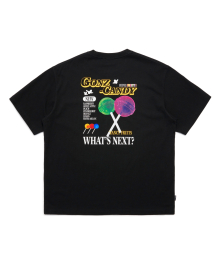 CANDY GRAPHIC T-SHIRT - BLACK