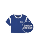 엠엘비(MLB) 여성 바시티 크롭 반팔 티셔츠 BOS (Royal Blue)