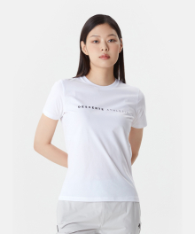 [터프라이트] 베이직 반팔 티셔츠 화이트