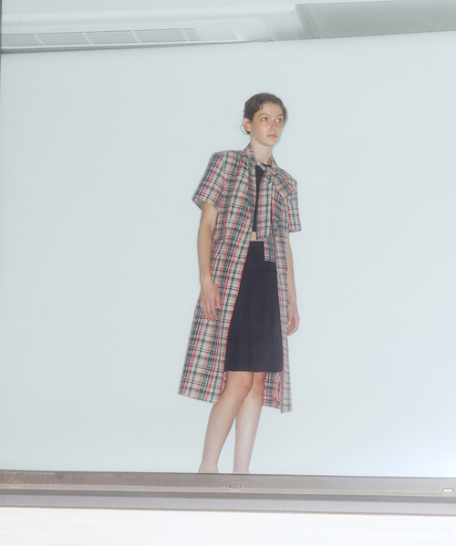 Полу SLEEVE COAT Multi Check