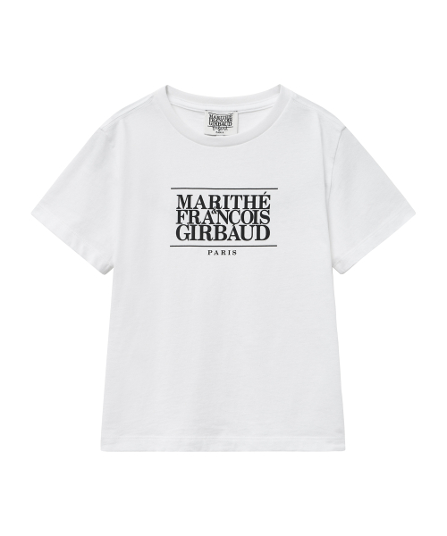 KIDS CLASSIC LOGO TEE white