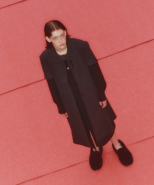 Полу SLEEVE COAT Черный