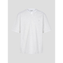 빈폴 멘(BEANPOLE MEN) 밀라노조직 레이어드 라운드넥 티셔츠  아이보리 (BC4342C100)
