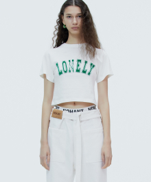 LONELY/LOVELY BABY T SHIRT WHITE