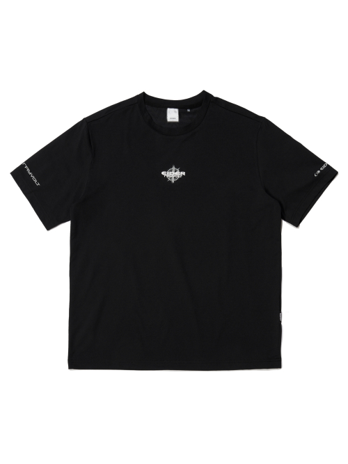 아이더(EIDER) EIDER x RAYVOLT α ICE ROUND TEE_Black - 사이즈