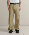 DEN0601 Extra Wide Cotton Pants(Beige)