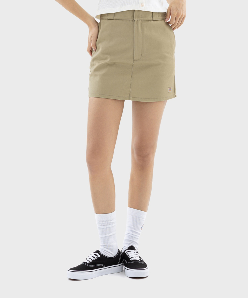디키즈() 우먼스 874 스커트 Khaki 상품 이미지