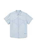 [Mmlg] UNION DENIM SHIRT (LIGHT BLUE)