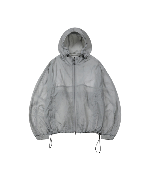 2-WAY Summer Sheer Ветровка Пиджак [GRAY]