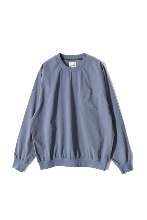 Jameson Long Woven Pullover Рубашка Синий