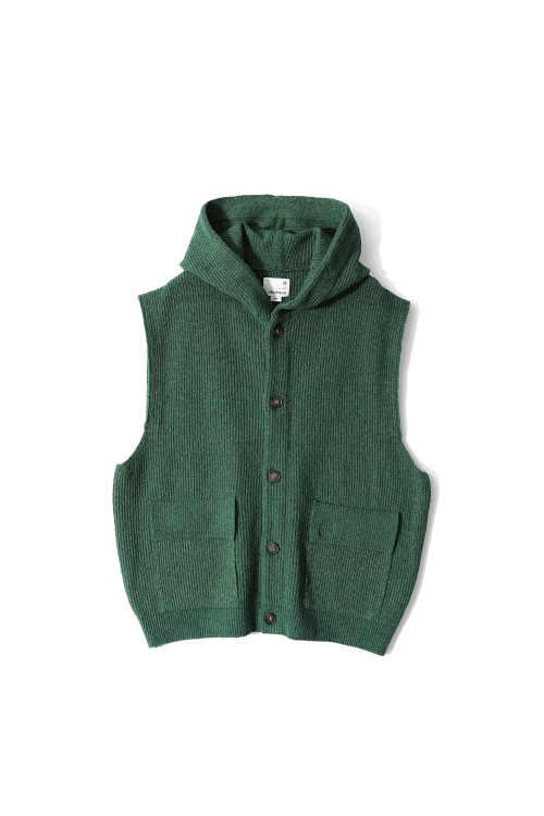 Acorn Hoodie Vest Кардиган Cotton Трикотаж Smart Green
