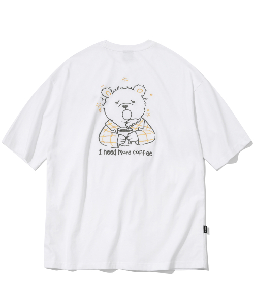 【CPGN STUDIO】White Bear Embroidery Hood 