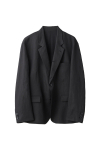 Tailored Jacket Linen Black