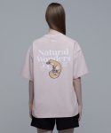 내셔널지오그래픽(NATIONALGEOGRAPHIC) N242UTS970 내추럴 원더 오리너구리 에코 반팔 티셔츠 PINK