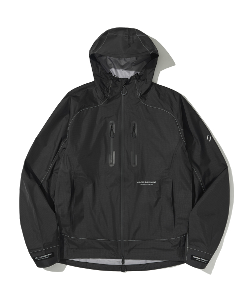 3LAYER REFLECTIVE STITCH JACKET_BLACK_WOL055