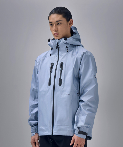 3LAYER REFLECTIVE STITCH JACKET_LIGHT BLUE_WOL057