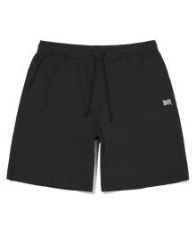 TAG NYLON SHORTS - BLACK